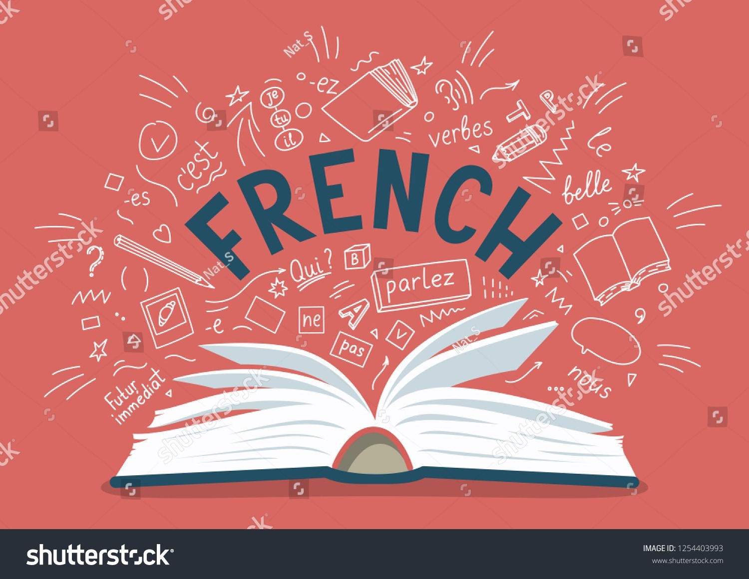 Apprenons Le Francais French Textbook 01 / French Language