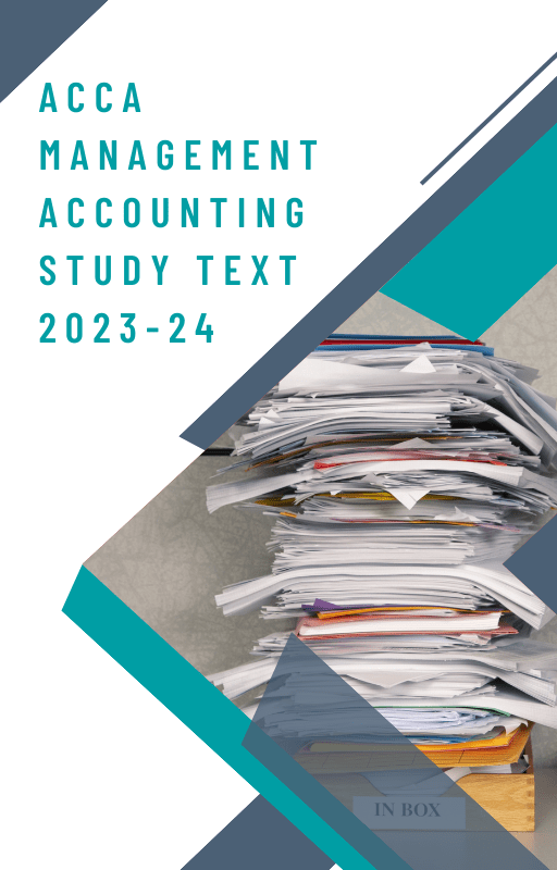 ACCA Management Accounting Study Text Book