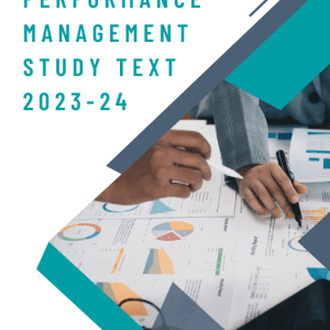 ACCA Performance Management Study Text Book